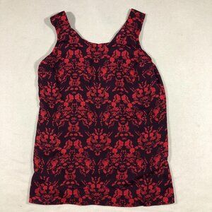 CAbi Top Womens Small Cameo Top Tank Blouse 3258 Plum Red